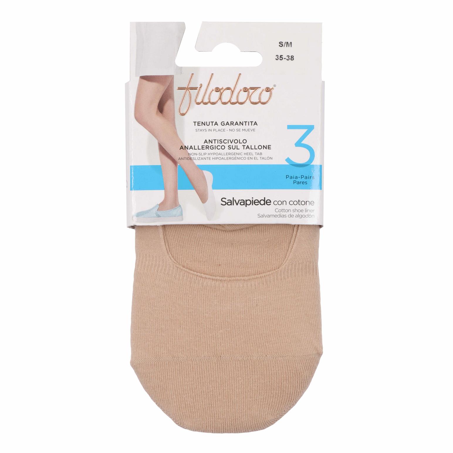 Filodoro Filo Cotton Footlet 3 Pairs